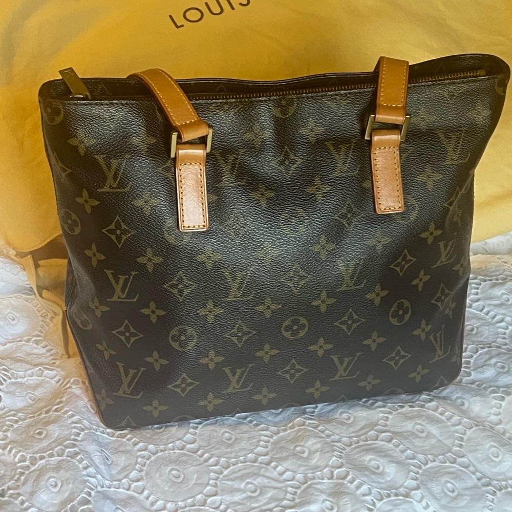 CLEAN Louis Vuitton Cabas Piano Monogram Handbag - Picture 6 of 16